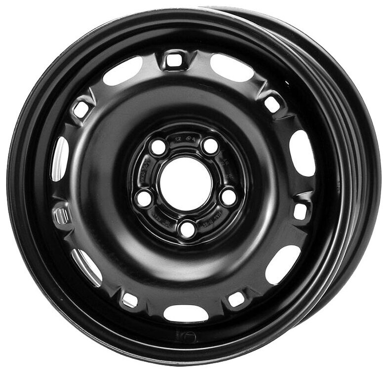 Колесные штампованные диски Magnetto 14016 Black 5x14 5x100 ET35 D57.1 Чёрный (14016)