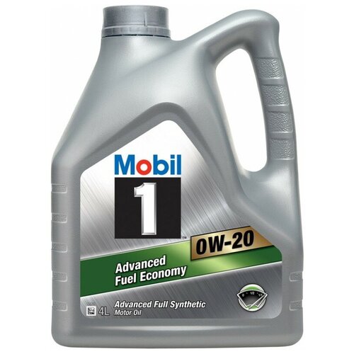 фото Синтетическое моторное масло mobil 1 advanced fuel economy 0w-20, 4 л