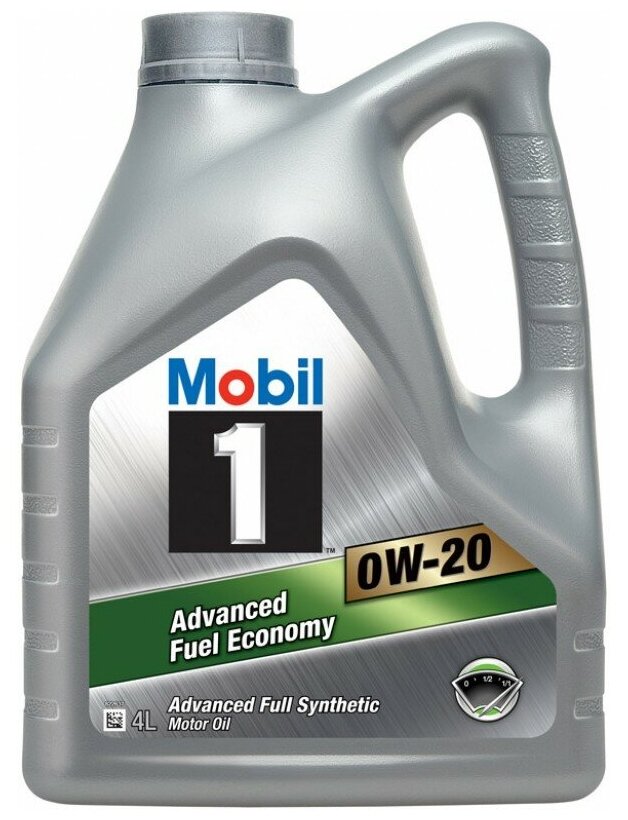 Синтетическое моторное масло MOBIL 1 Advanced Fuel Economy 0W-20, 1 л .