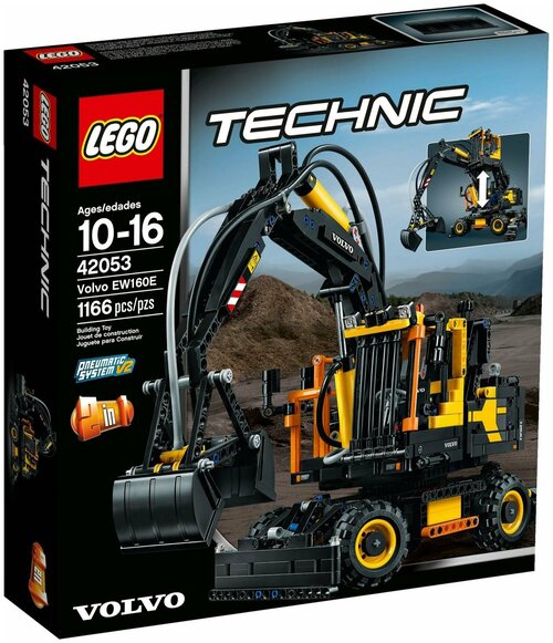 Конструктор LEGO Technic 42053 Экскаватор Volvo EW 160E, 1166 дет.