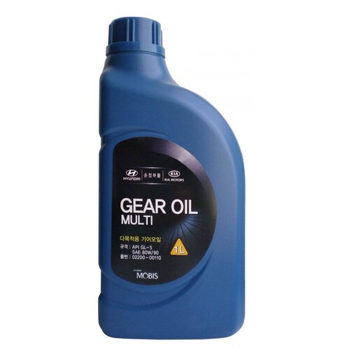 Масло трансмиссионное MOBIS Gear Oil Multi 80W/90, 80W-90, 1 л