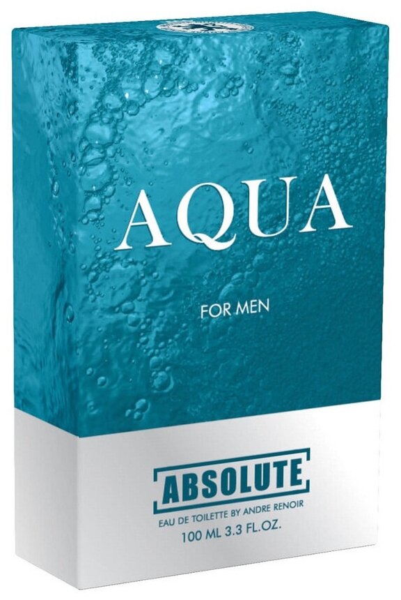 Туалетная вода мужская 100мл, Absolute Aqua