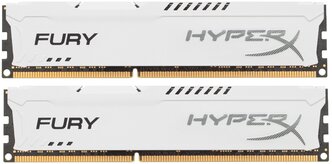 Оперативная память HyperX Fury 8 ГБ (4 ГБ x 2) DDR3 1600 МГц DIMM CL10 HX316C10FWK2/8