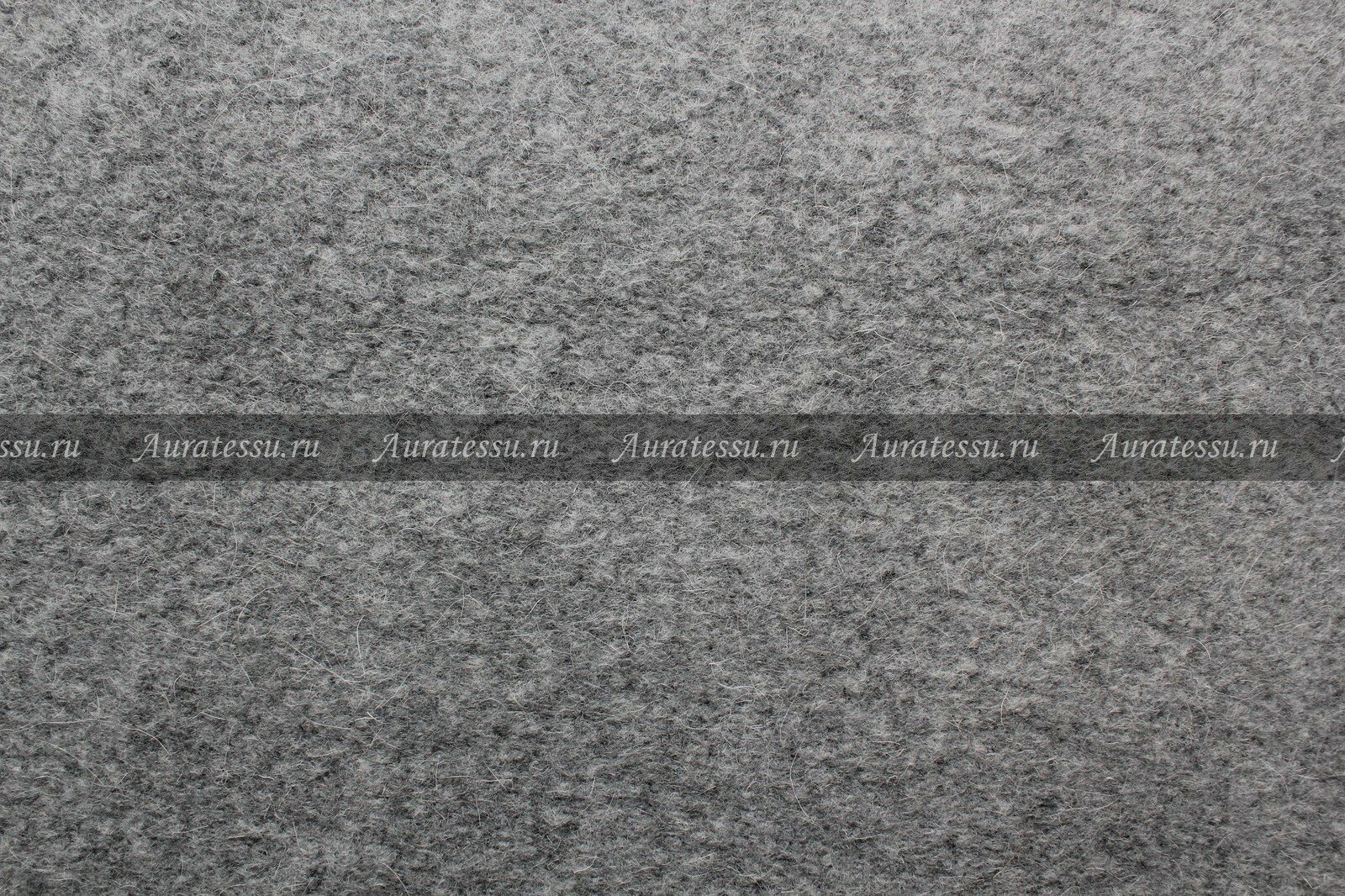 фото Ткань Лоден шерстяной с ворсом мышино серый, 470 г/пм, ш152см, 0,5 м
