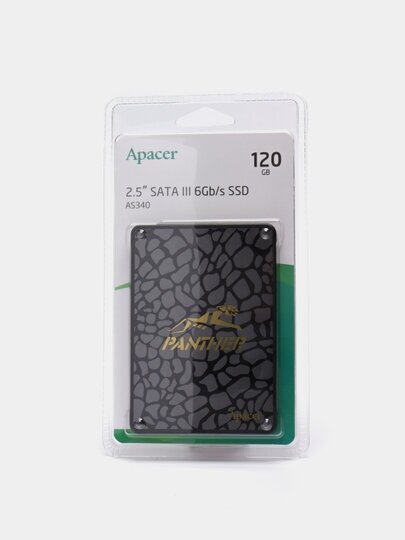 Твердотельный накопитель Apacer PANTHER 120 ГБ SATA AP120GAS340G-1