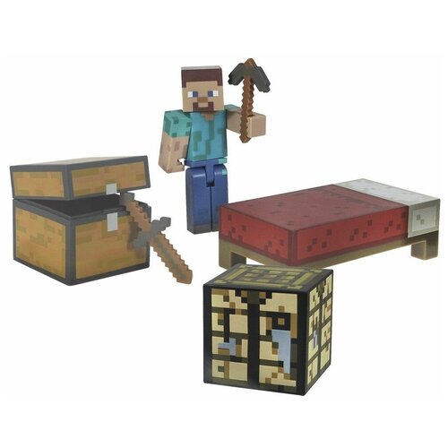 набор магнитов overwatch series 2 5 pack Игровой набор Jazwares Minecraft для выживания 16450