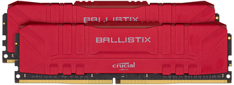 Оперативная память Crucial Ballistix 16 ГБ (8 ГБ x 2) DDR4 3000 МГц DIMM CL15 BL2K8G30C15U4R