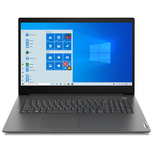 фото Ноутбук lenovo v17-iil 82gx0082ru (core i3 1200 mhz (1005g1)/8192mb/256 gb ssd/17.3"/1920x1080/win 10 pro)