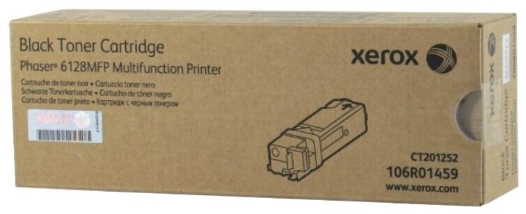 Картридж Xerox 106R01459 Ph6128 черный