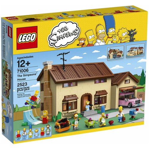 Конструктор LEGO The Simpsons 71006 Дом Симпсонов, 2523 дет. adeta кровать мэгги