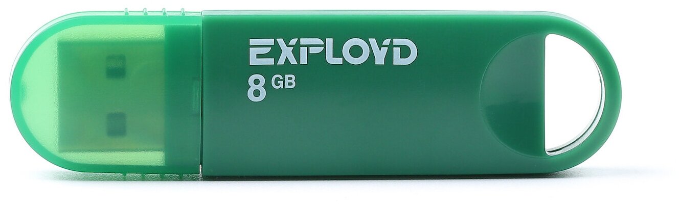 Флеш-накопитель USB 8GB Exployd 570 зелёный