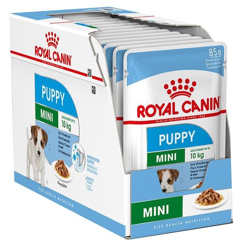 Влажный корм ROYAL CANIN Mini Puppy для щенков мелких пород 12шт.*85 г