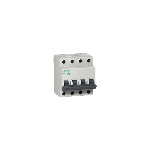 Easy9 EZ9F34416 Автоматический выключатель четырехполюсный 16А (4.5 кА, C) Schneider Electric - фото №2