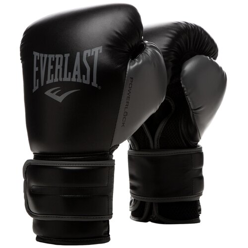 фото Боксерские перчатки everlast powerlock pu 2 черный 10 oz