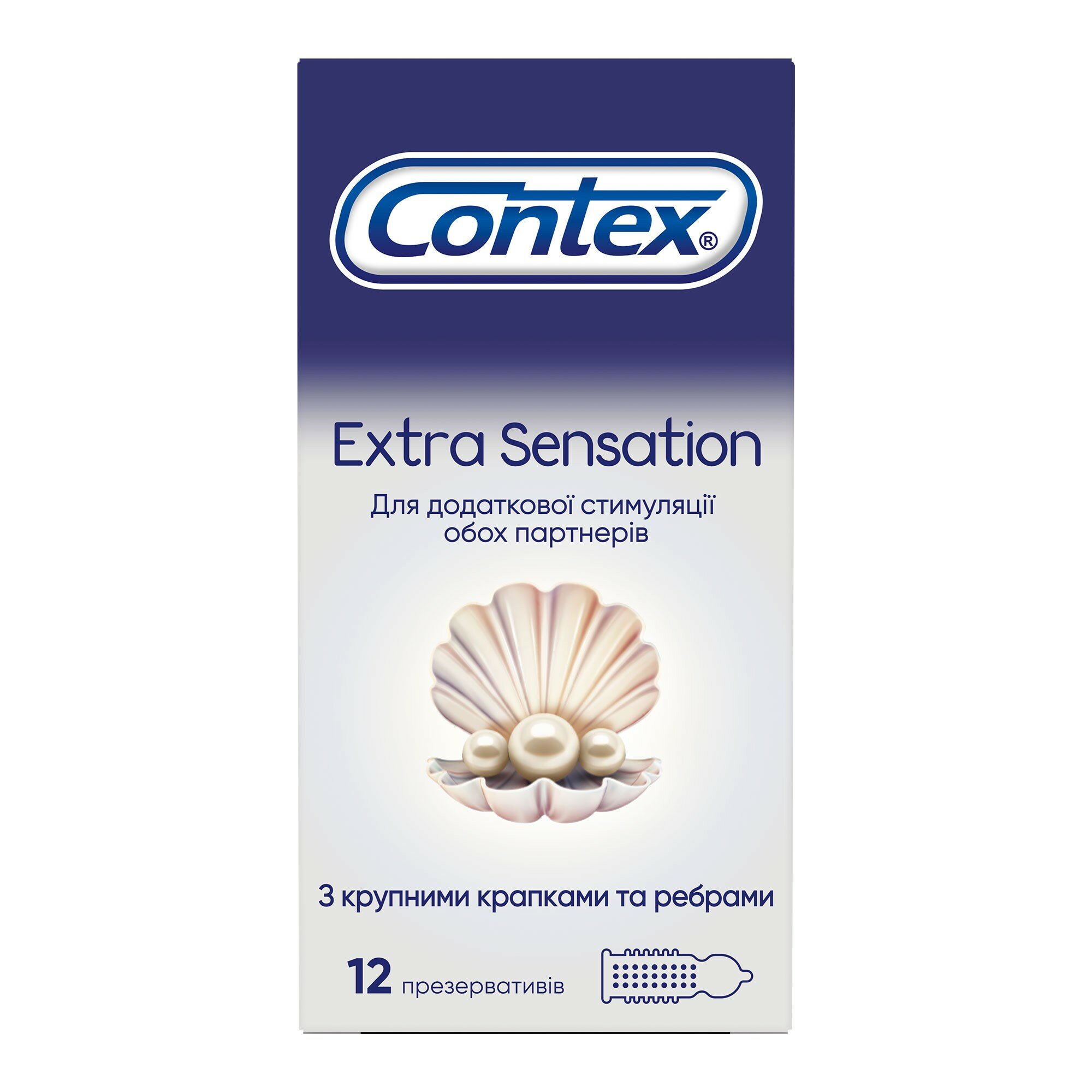 Презервативы Contex (Контекс) Extra Sensation с крупными точками и ребрами 12 шт. ЛРС Продактс Лтд - фото №20