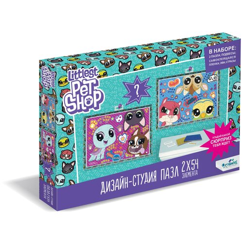 Пазл Origami Littlest Pet Shop Дизайн-студия Веселые времена (04420)