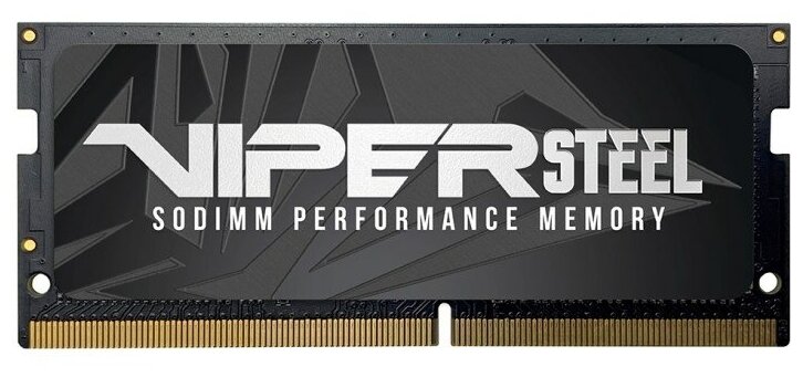 Память DDR4 32Gb 2400MHz Patriot PVS432G240C5S Viper Steel RTL PC4-19200 CL15 SO-DIMM 260-pin 1.25В