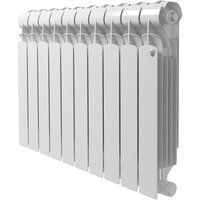 Радиатор биметаллический Royal Thermo 500/100 боковое подключение 10 секций Indigo Super+