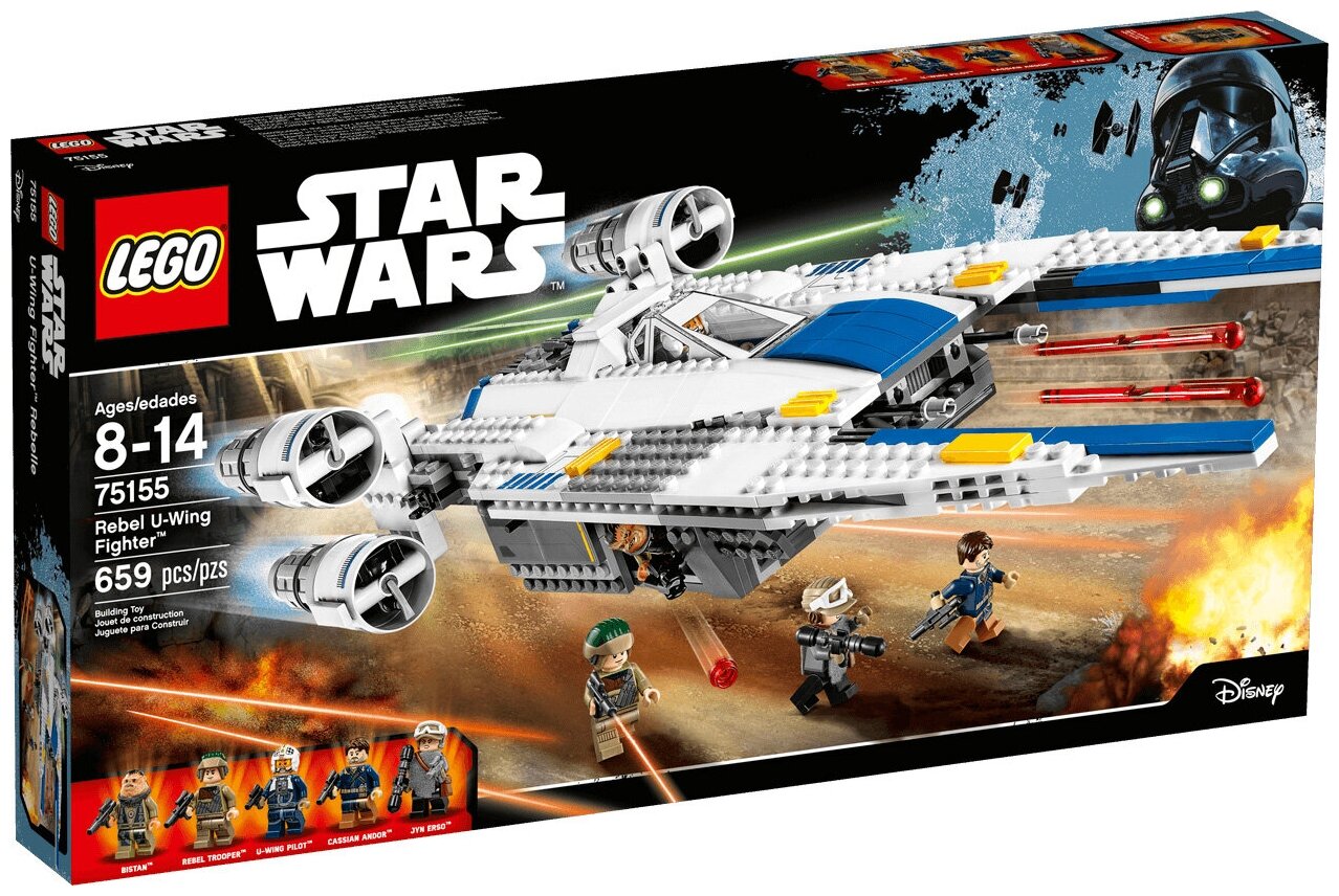 LEGO 75155 Rebel U-wing Fighter - Лего Истребитель Повстанцев U-Wing