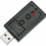 Внешняя звуковая карта USB 7.1 - изображение