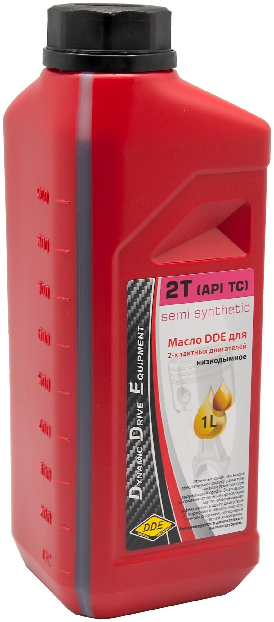 Полусинтетическое моторное масло DDE 2T (API TС)