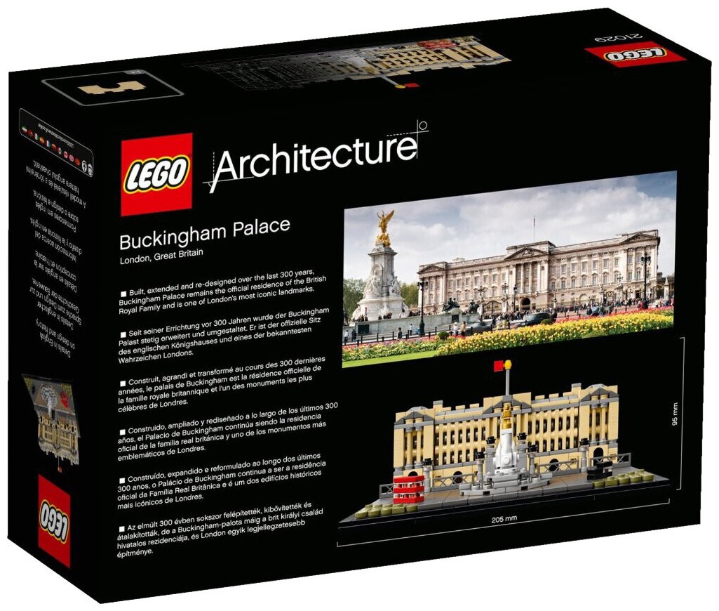 Конструктор LEGO Architecture 21029 Букингемский дворец