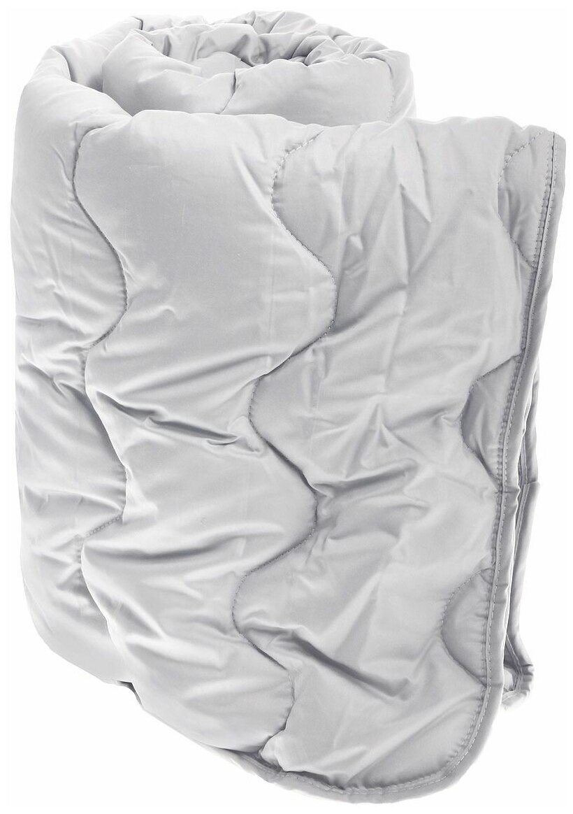 Синтетическое одеяло с морскими водорослями Берга (серый), Одеяло 172x205 легкое
