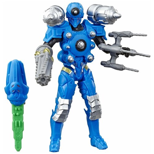 Фигурка Hasbro Power Rangers Дриллетрон с боевым ключом E6032, 15 см игрушка гибемот мягкая фигурка игрушка премиум могучие рейнджеры красный рейнджер