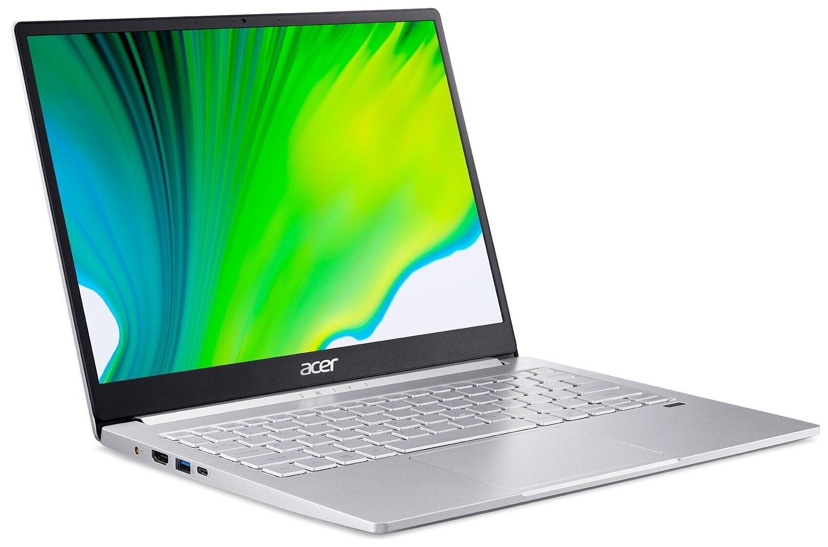 135 Ноутбук Acer Swift 3 SF313-53G-501C Intel Core i5 RAM 8 ГБ SSD 512 ГБ MX 350 2 ГБ Без системы NXA4HER002 silver