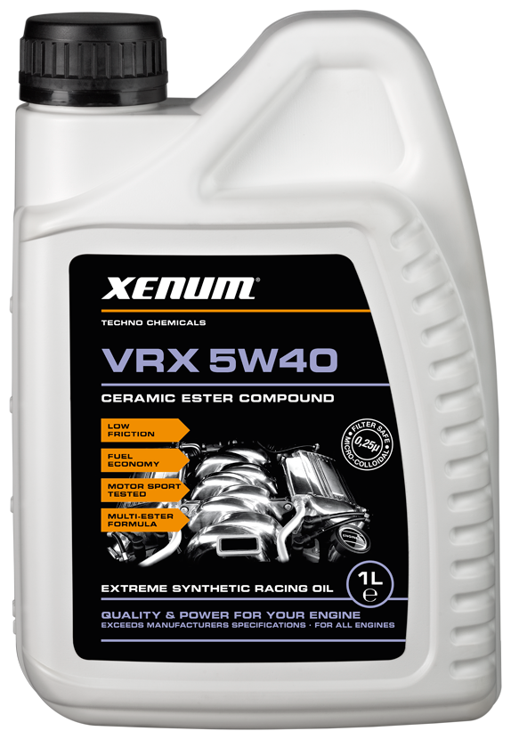 XENUM VRX 5W40/Синт. моторное масло с эстерами и микрокерамикой/1л.