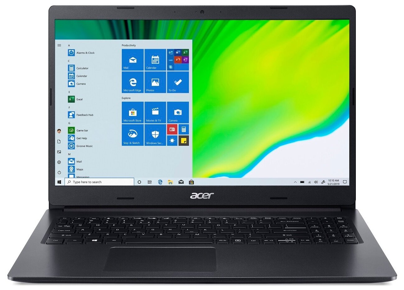 Ноутбук Acer Extensa 15 EX215-22-R8M5 NXEG9ER01B Black