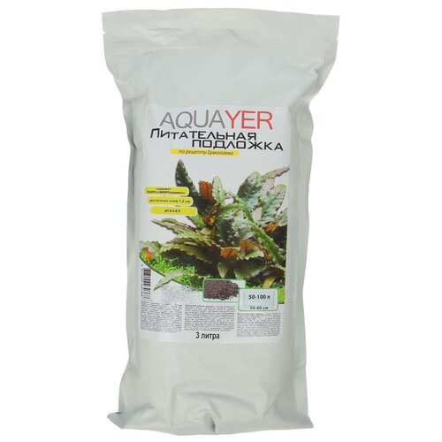 Грунт Aquayer Питательная подложка 3 л