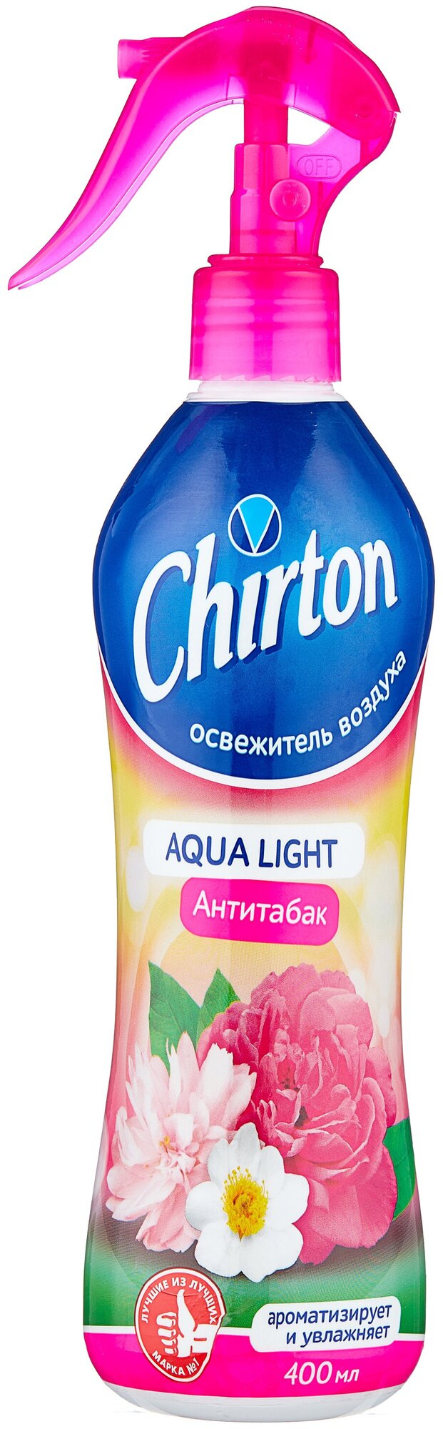 Chirton спрей Aqua Light Антитабак, 400 мл