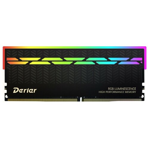 Память DDR4 DIMM 8Gb 3200MHz Derlar 8GB-3200-HRGB-BK 425900₽