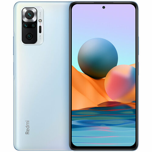 Смартфон Xiaomi Redmi Note 10 Pro 8G256G RU Glacier Blue 2599000₽