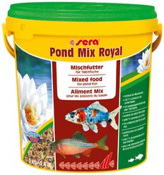 Сухой корм для рыб Sera Pond Mix Royal, 10 л, 2 кг