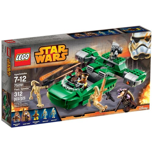 LEGO 75091 Flash Speeder - Лего Флэш-спидер