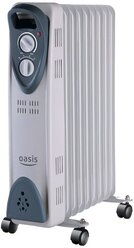 Масляный радиатор Oasis UT-10, серый