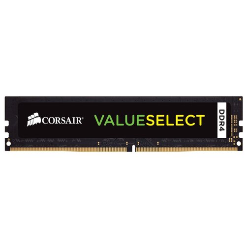 Оперативная память Corsair ValueSelect 8 ГБ DDR4 DIMM CL18 CMV8GX4M1A2666C18 память оперативная ddr4 corsair 16gb 3000mhz cmk16gx4m1d3000c16