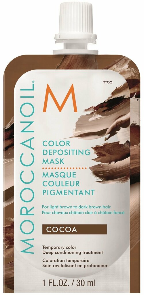 Moroccanoil Color Depositing Mask Cocoa - Тонирующая маска Какао 30 мл