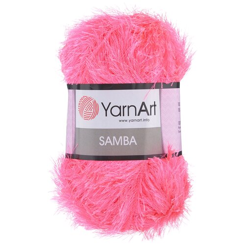 Пряжа для вязания YarnArt Samba, цвет: розовый (08), 150 м, 100 г, 5 шт