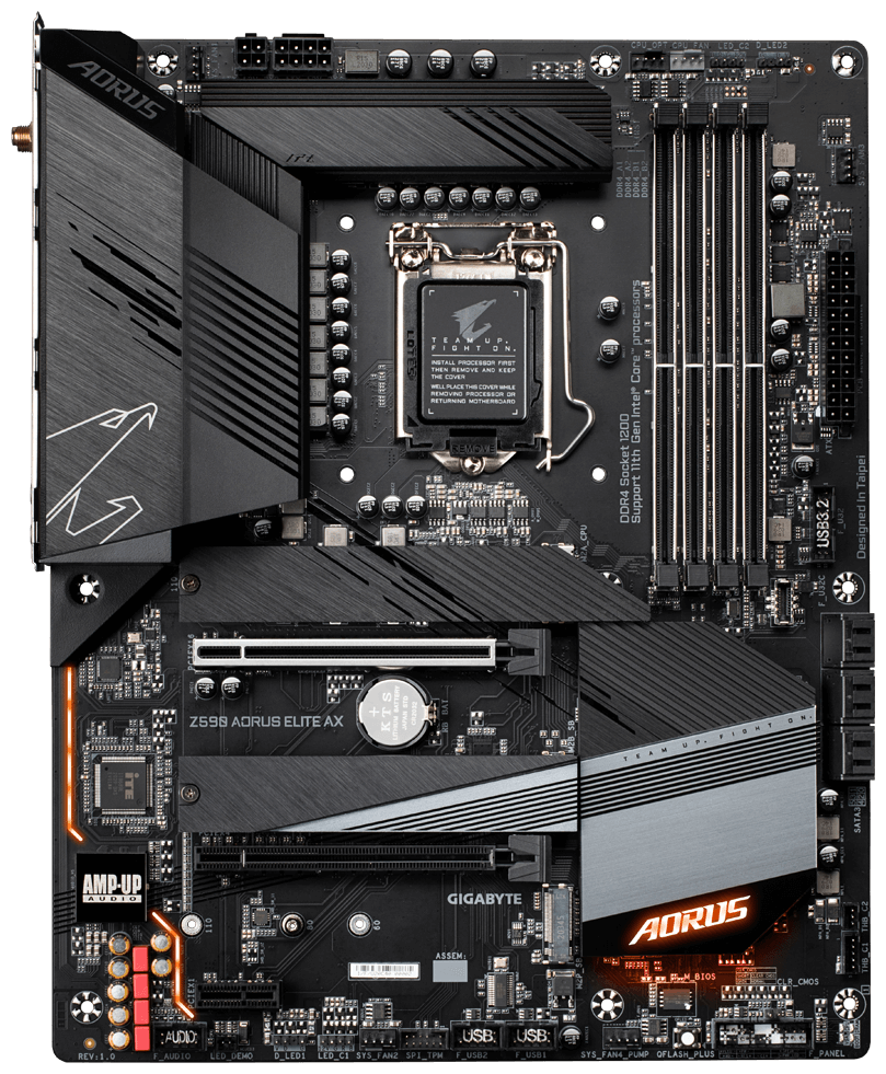 Материнская плата GIGABYTE Z590 AORUS ELITE AX (rev. 1.0)