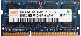 Оперативная память Hynix 2 ГБ DDR3 1066 МГц SODIMM CL7 HMT125S6BFR8C-G7