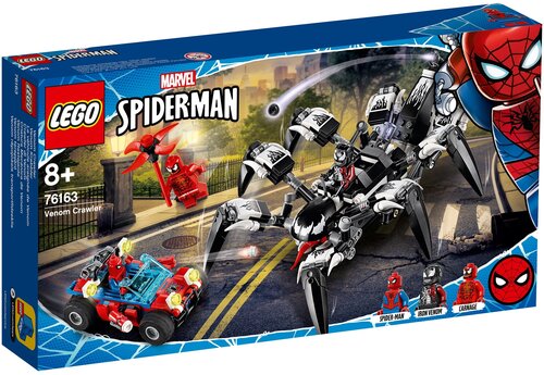 Конструктор LEGO Super Heroes 76163 Spiderman Краулер Венома, 413 дет.