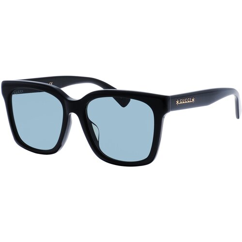 фото Солнцезащитные очки gucci, квадратные, для женщин, черный