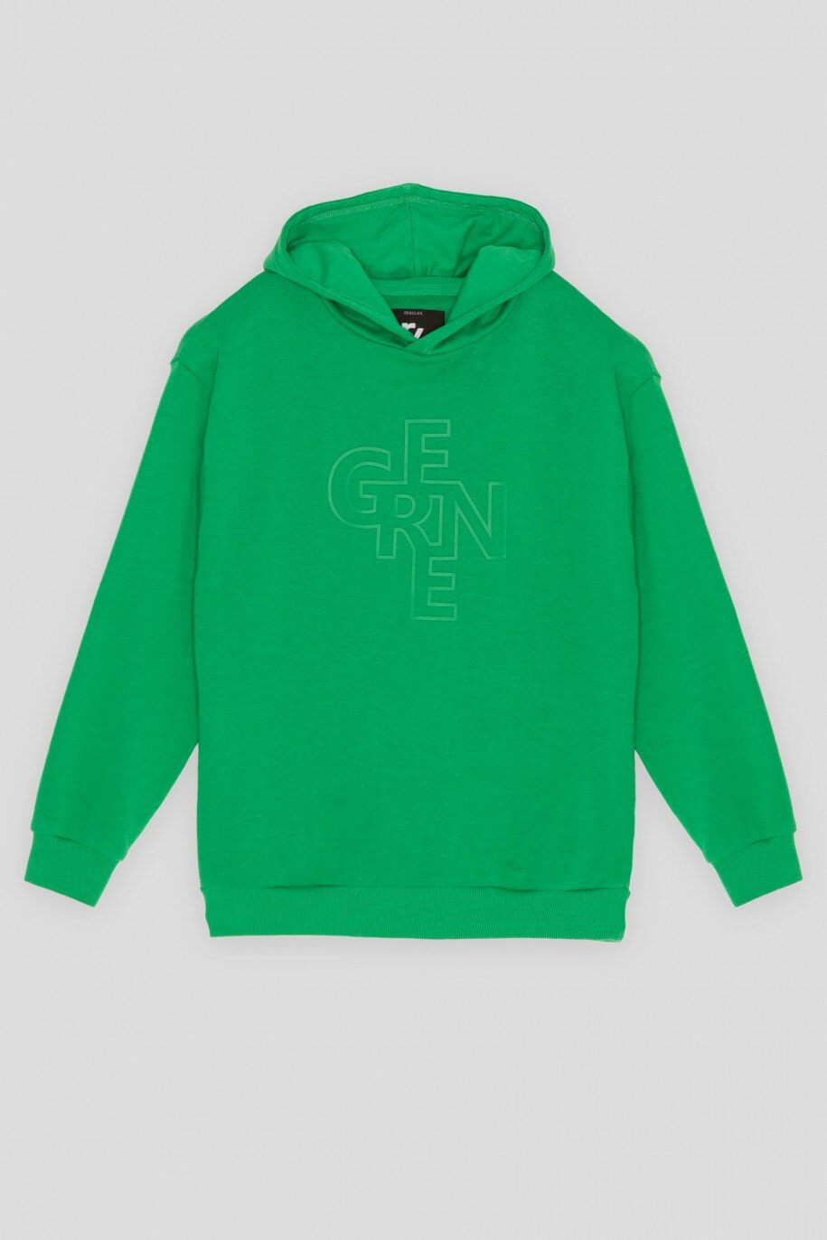 Толстовка Reporter Young, размер 146, зеленый — фото 1
