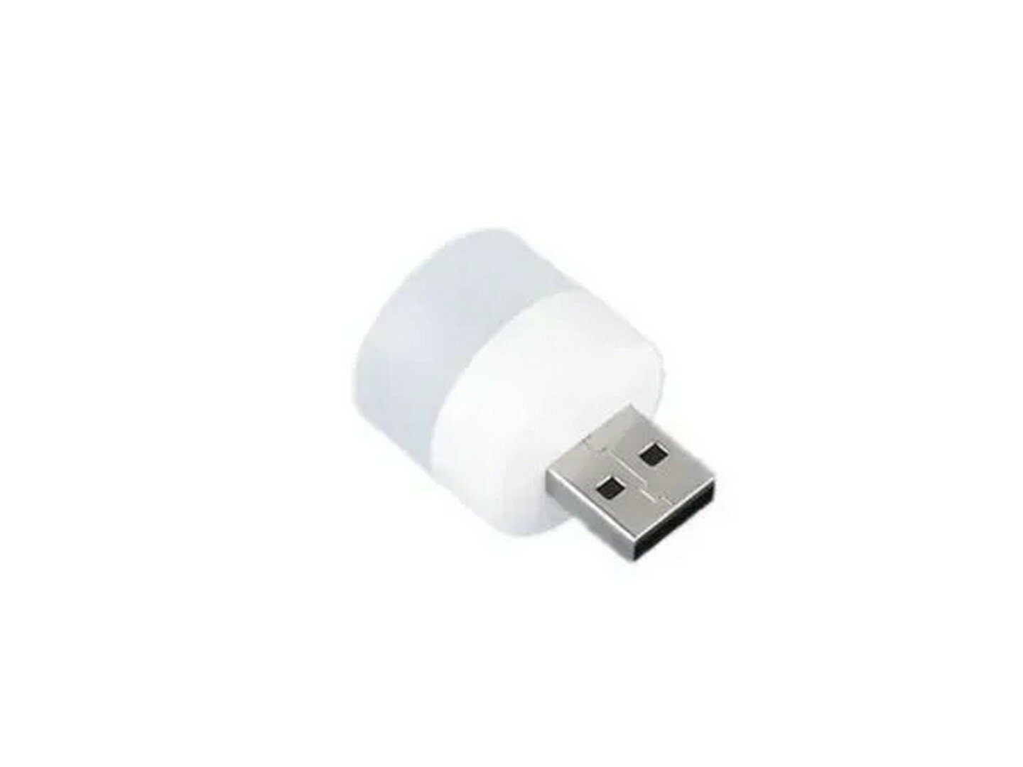 Светодиодный мини-светильник с USB разъемом, ночник, 1шт (белый свет) - фотография № 1