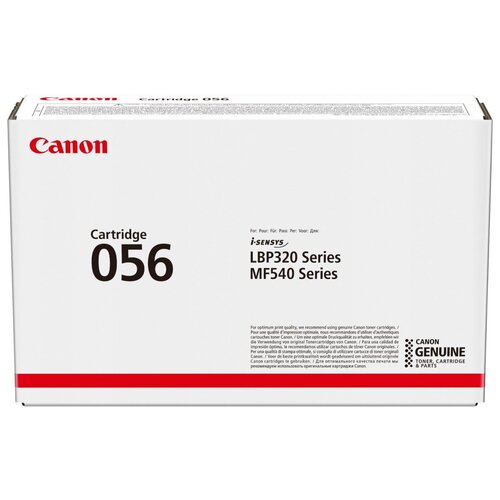 Картридж Canon 056BK (3007C002), 10000 стр, черный картридж sakura 056 3007c002 для canon черный 10000 к