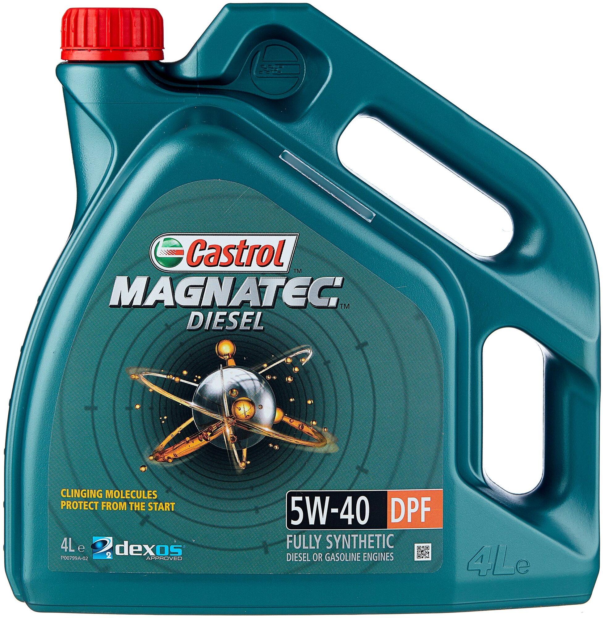 Моторное масло Castrol Magnatec Diesel 5W-40 DPF, 4 л, 1 шт.