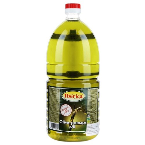 Масло оливковое Iberica Pomace, пластиковая бутылка, 2 л